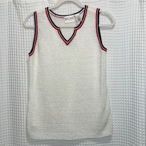 Russ Liz Claiborne Sleeveless Sweater